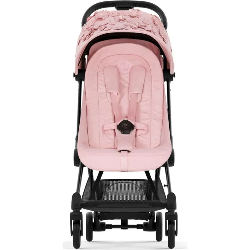 Cybex - Coya Compact Lightweight Stroller, Simply Flowers Pale Blush