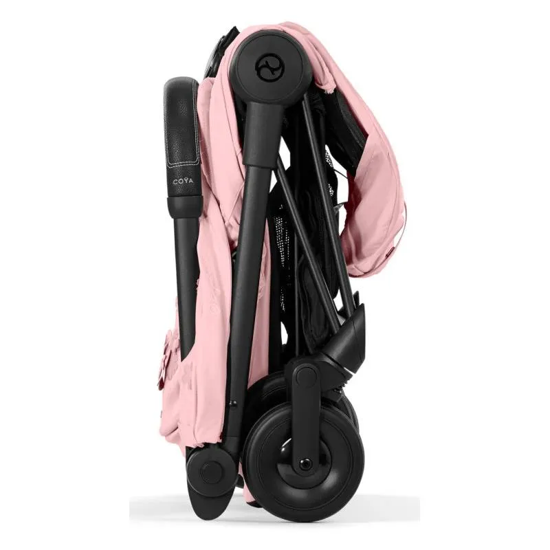 Cybex - Coya Compact Lightweight Stroller, Simply Flowers Pale Blush