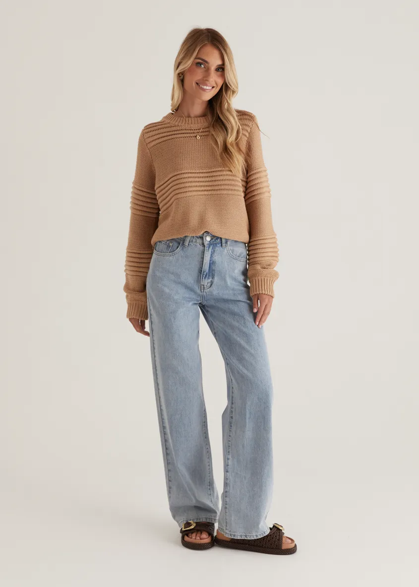 Cyprus Sweater - Camel