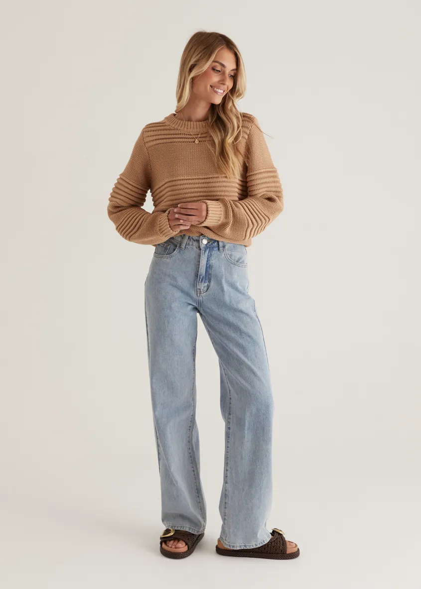 Cyprus Sweater - Camel