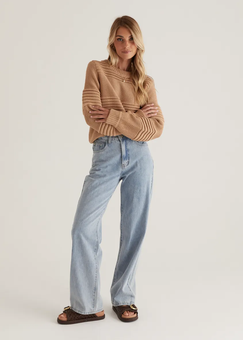Cyprus Sweater - Camel