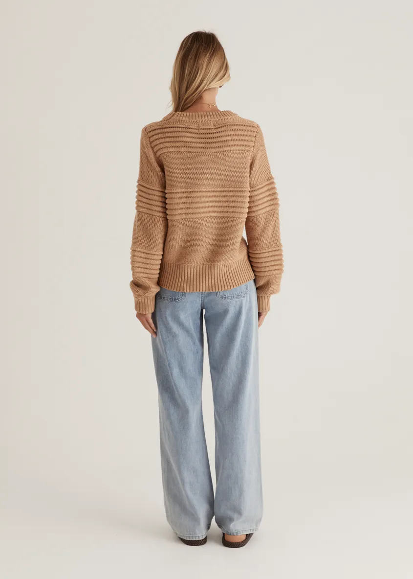 Cyprus Sweater - Camel