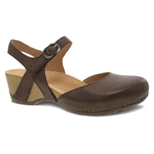 Dansko Women's Tiffani Brown Milled Burnished 1710531600