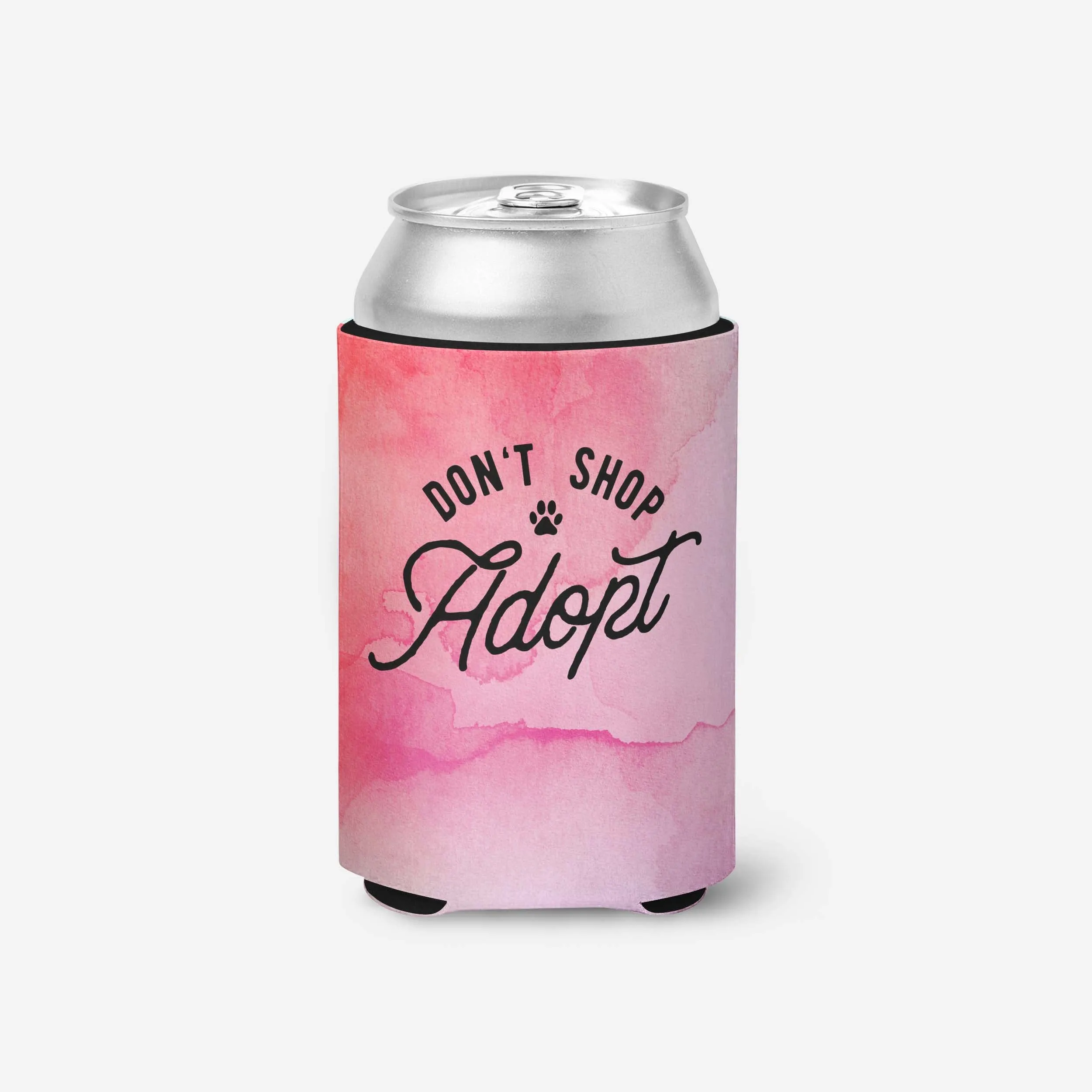 Don't Shop, Adopt Can Cooler