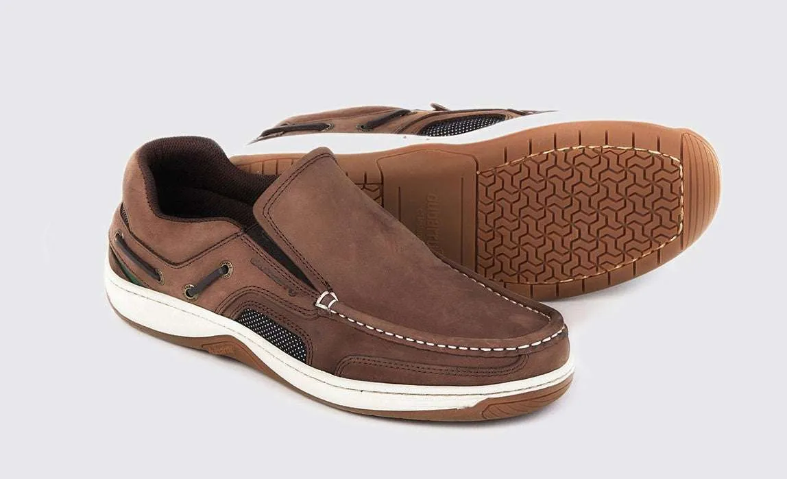 Dubarry Yacht Slip On-Dark Brown