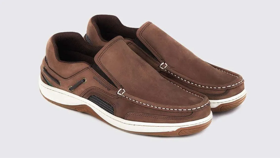Dubarry Yacht Slip On-Dark Brown