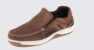 Dubarry Yacht Slip On-Dark Brown
