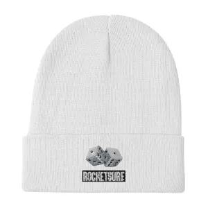 Embroidered Beanie Dice