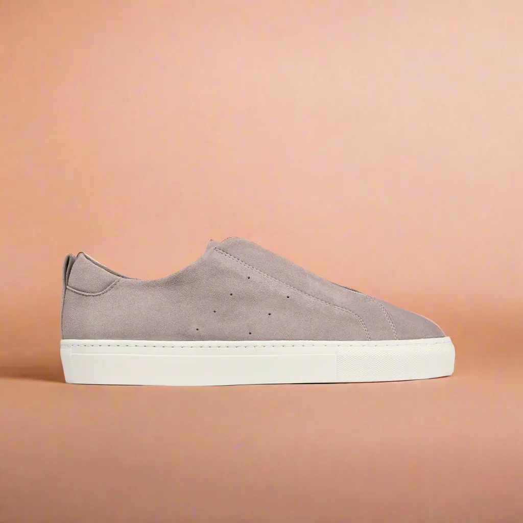 Estella - Pale Grey Suede