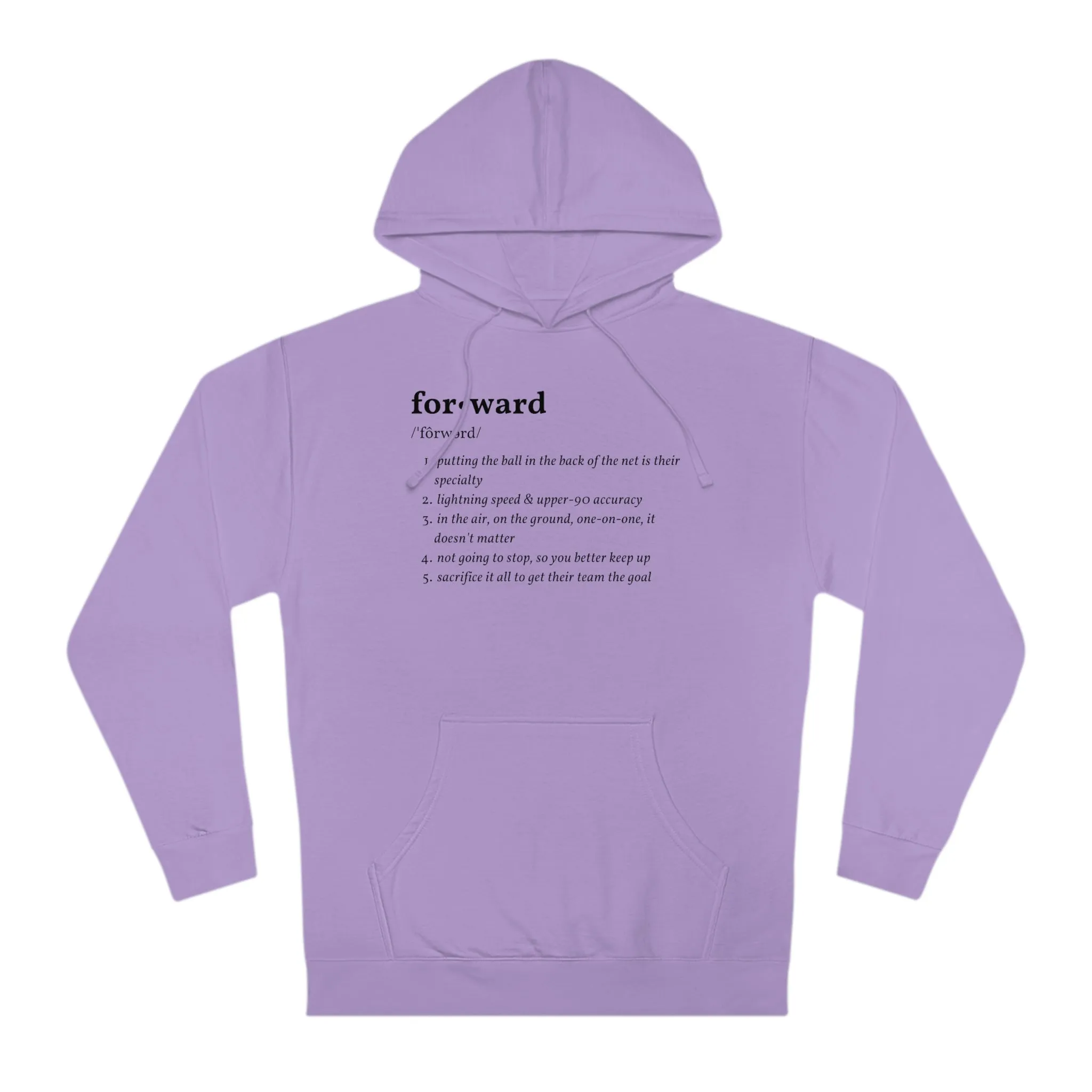 Forward Definition Adult Hooded Sweatshirt