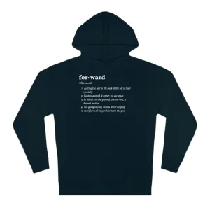 Forward Definition Adult Hooded Sweatshirt