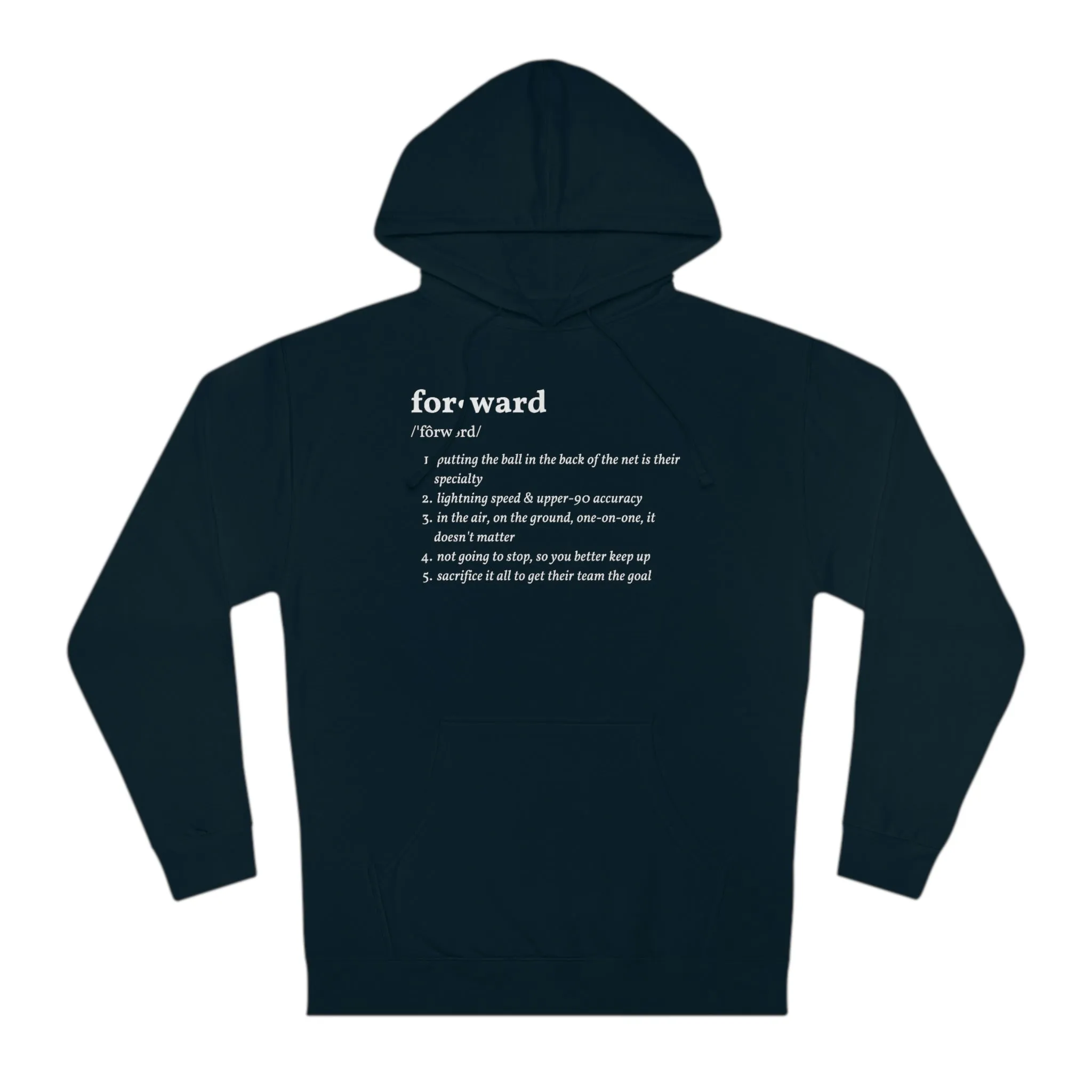 Forward Definition Adult Hooded Sweatshirt