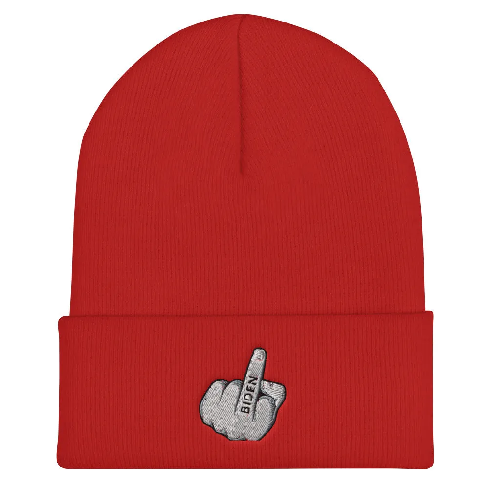 Fuck Biden Cuffed Beanie