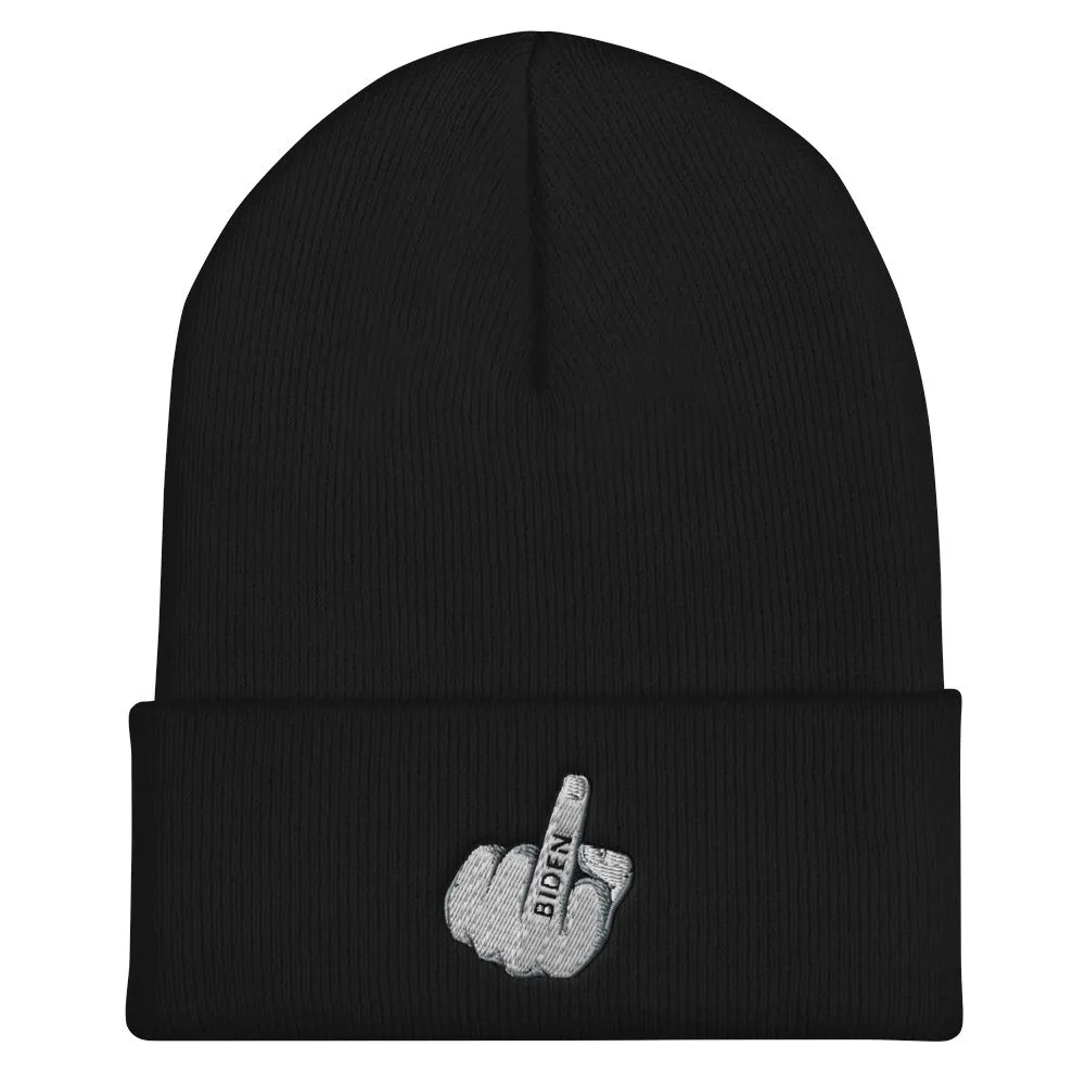 Fuck Biden Cuffed Beanie