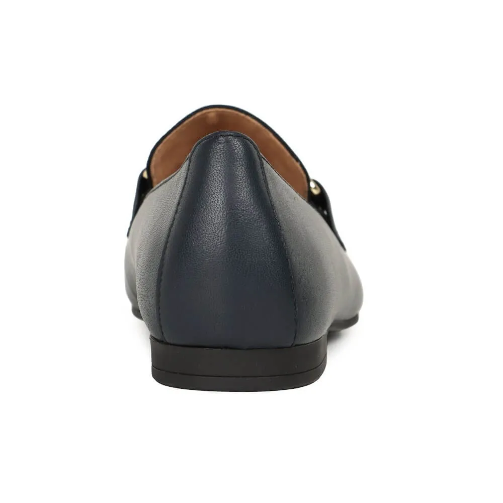 Gabor Jangle Leather Loafer 65.211-NAVY