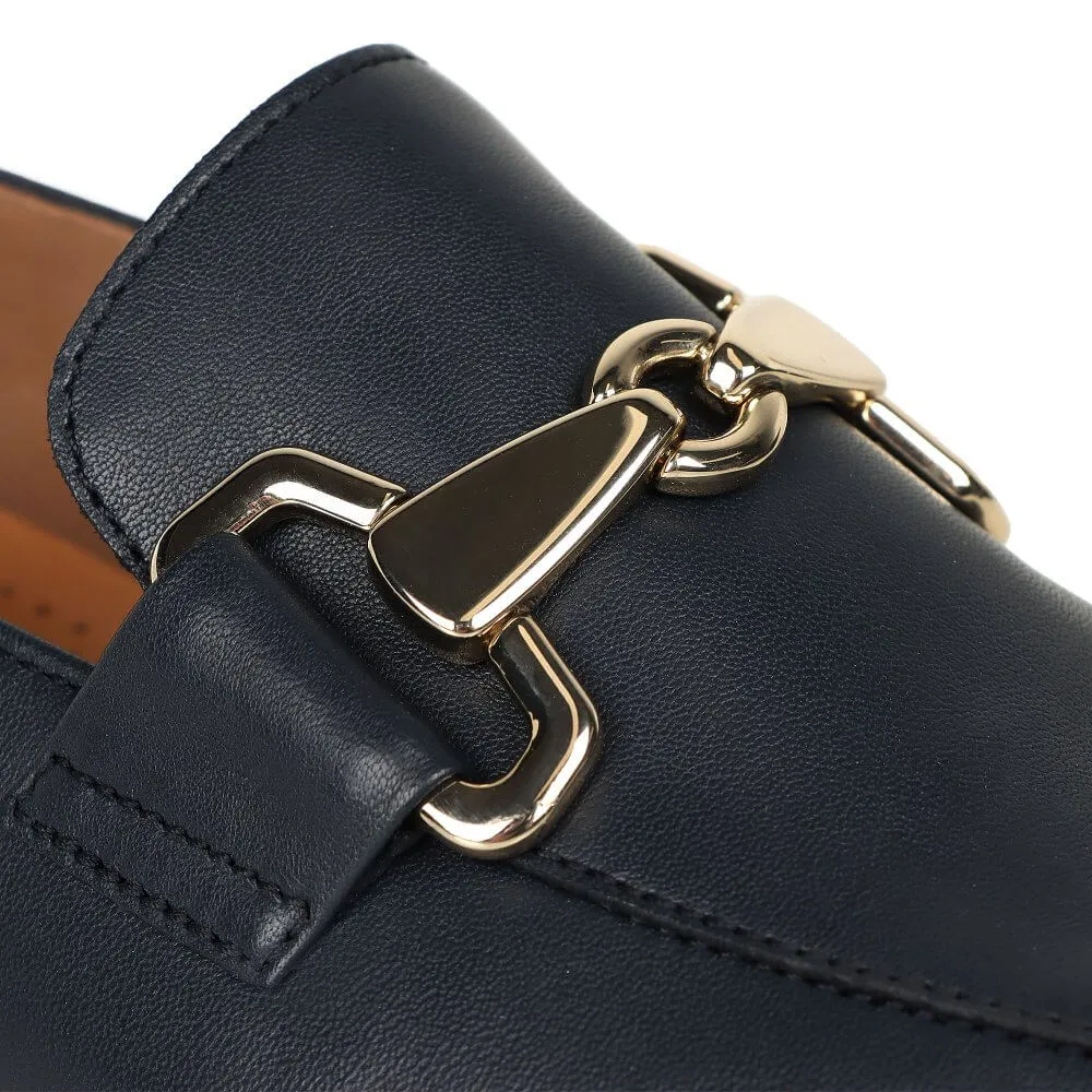 Gabor Jangle Leather Loafer 65.211-NAVY