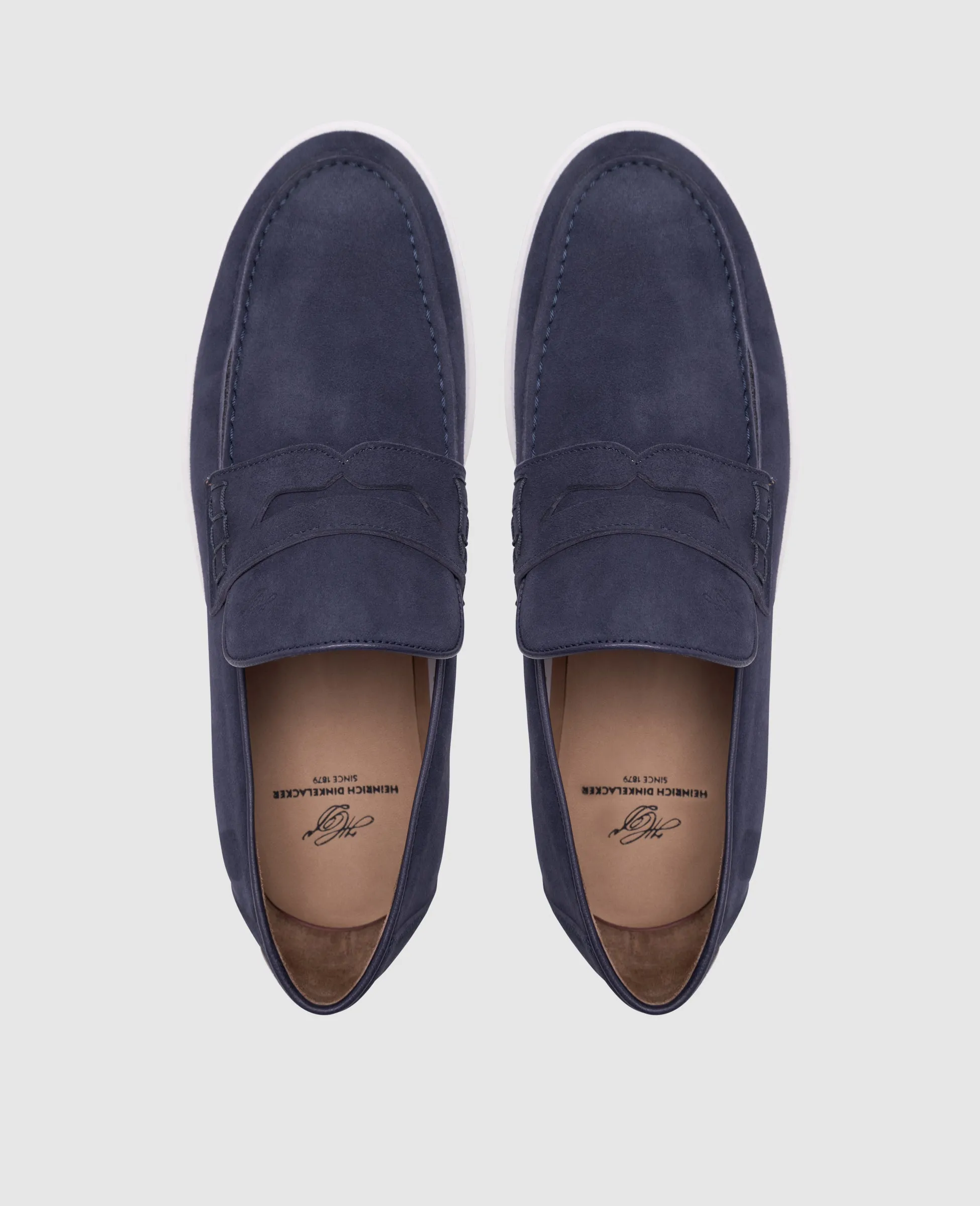 Genua Penny Loafer V - Navy