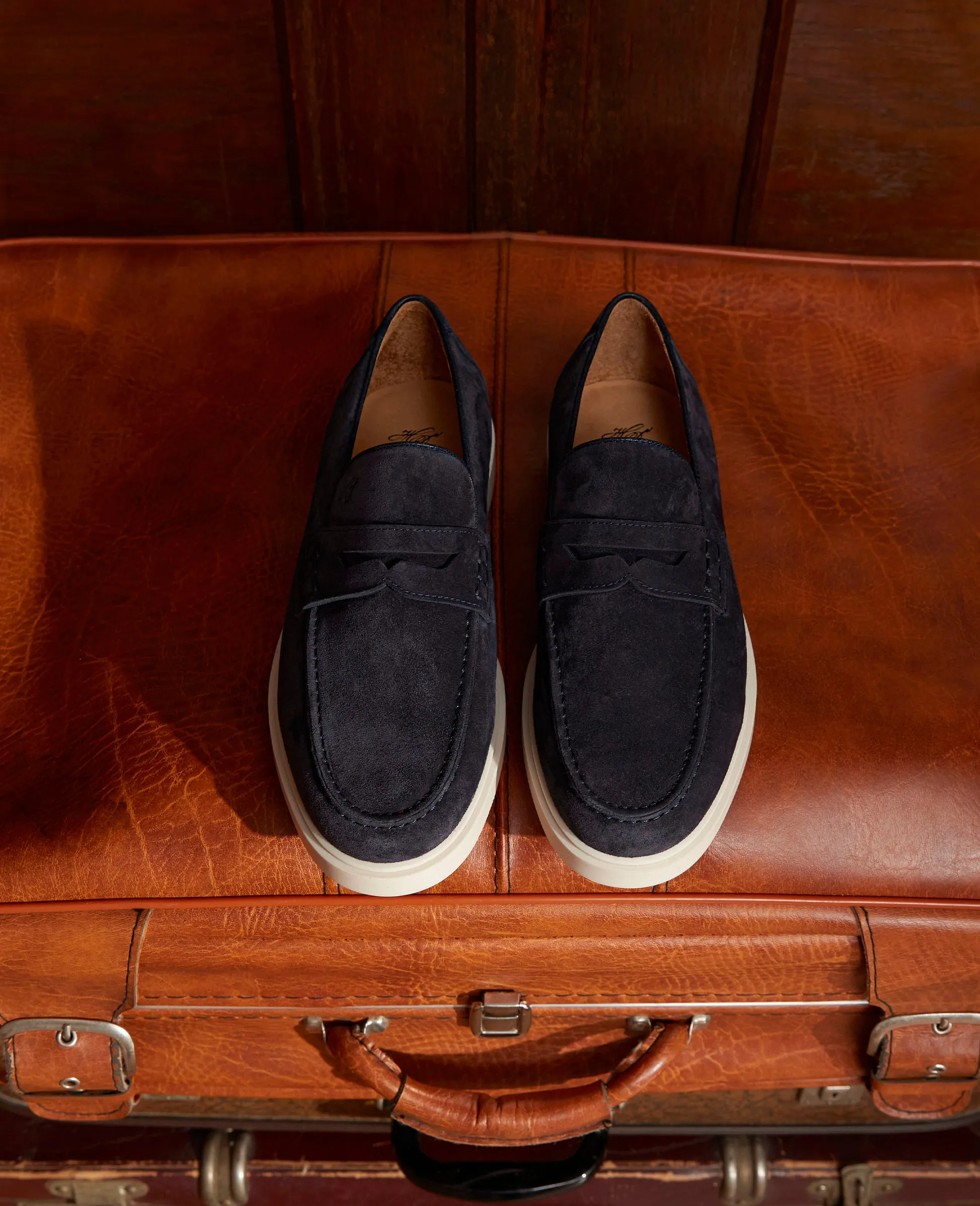Genua Penny Loafer V - Navy