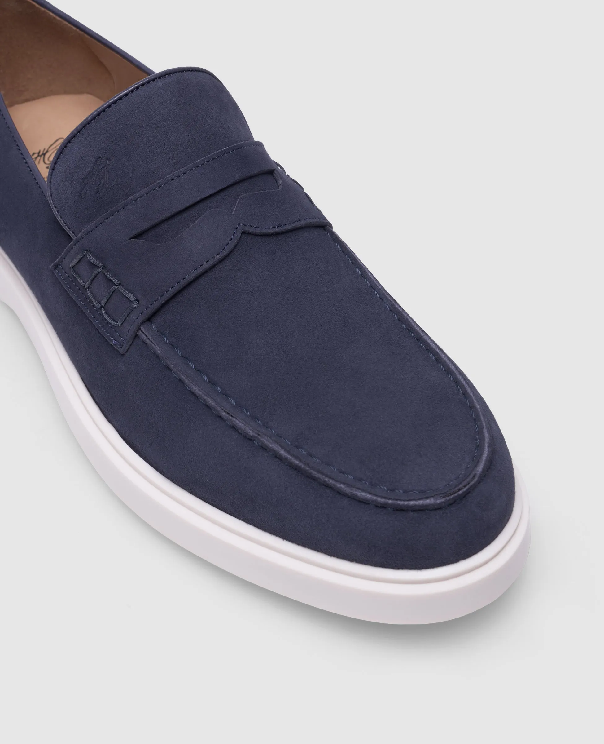 Genua Penny Loafer V - Navy