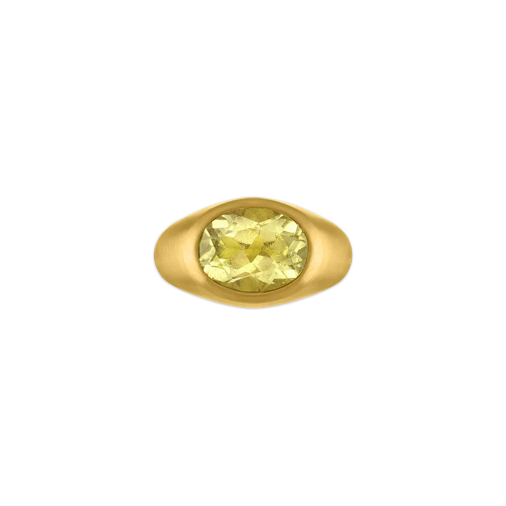 Golden Beryl Gaea Roz Ring