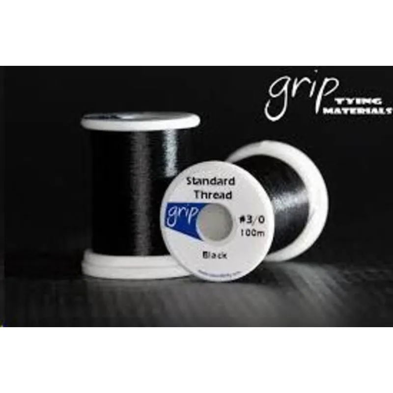 GRIP TYING THREAD #3/0-8/0 BLACK