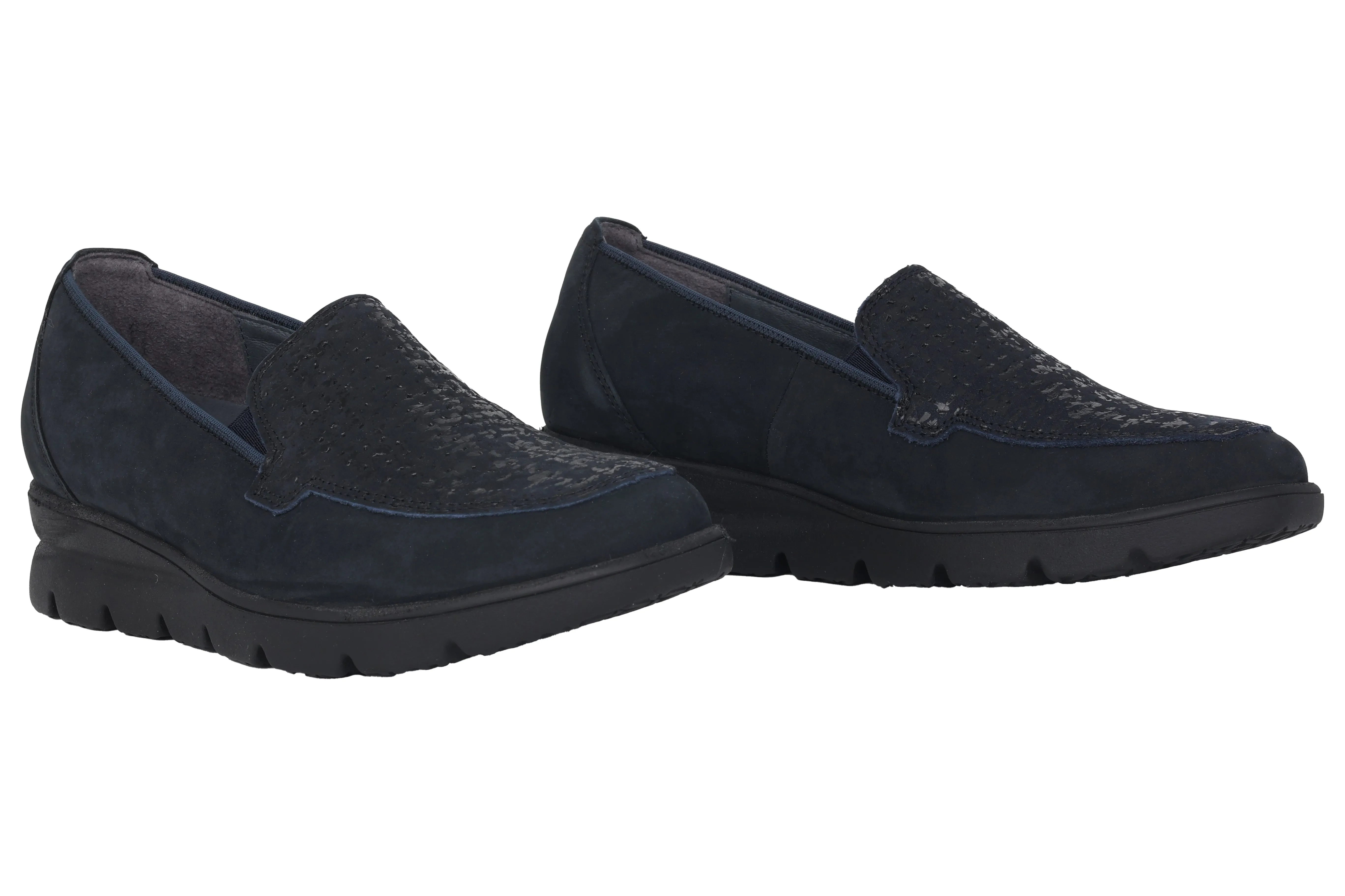 'H-Bruni' women's wide fit (H) loafer - Blue