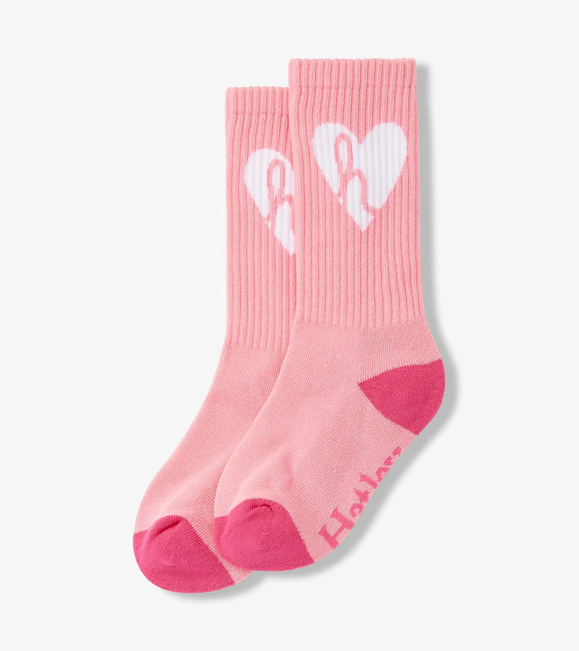 Hatley Girls Heart Crew Socks