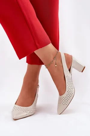 Heel sandals