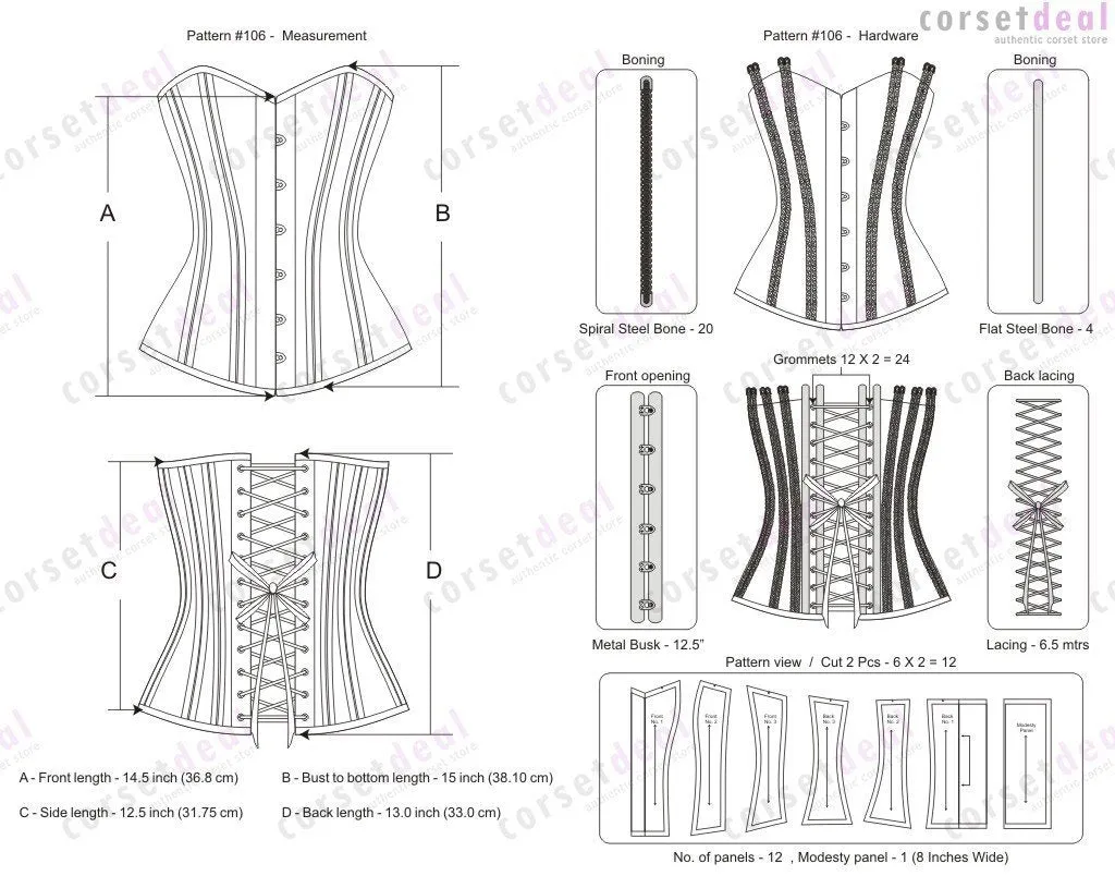 Henri Waist Training Corset