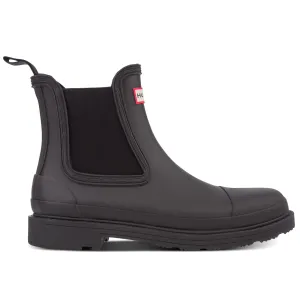 Hunter Commando Chelsea Synthetic Women's Slip On Boots - UK 6 - US 8 Women - EU 39