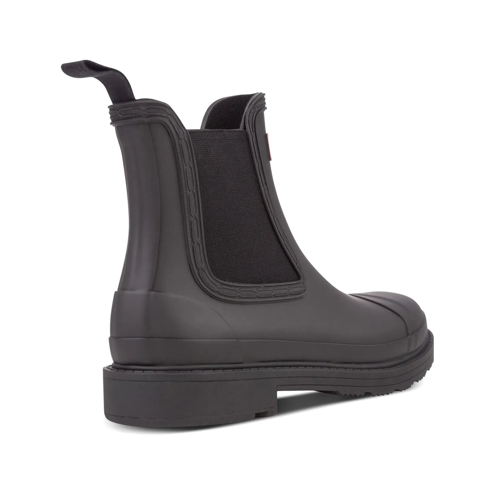 Hunter Commando Chelsea Synthetic Women's Slip On Boots - UK 6 - US 8 Women - EU 39