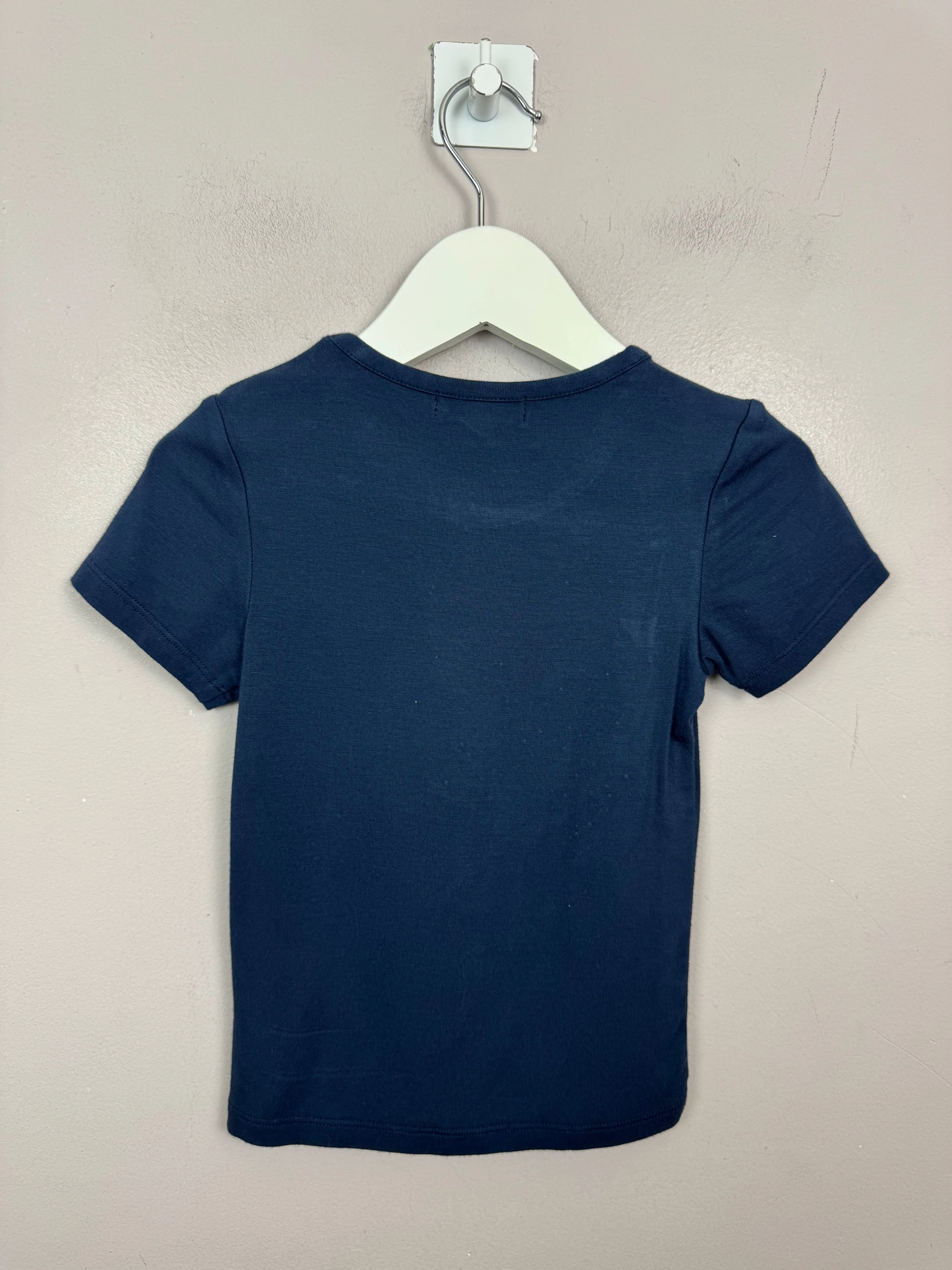 Imoga Navy Butterfly T-shirt 2y (sizing 18-24m)