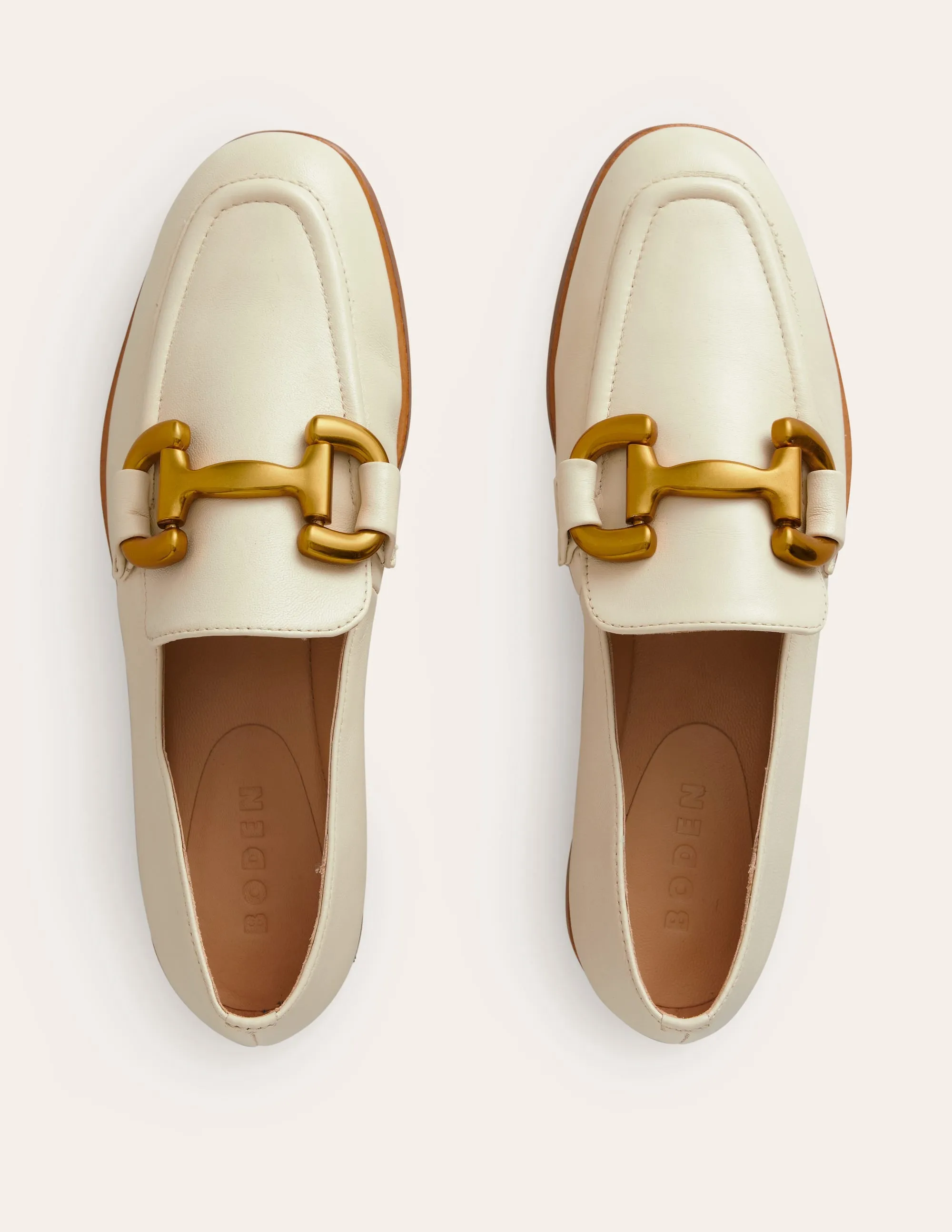 Iris Loafer mit Trensendetail-Beige