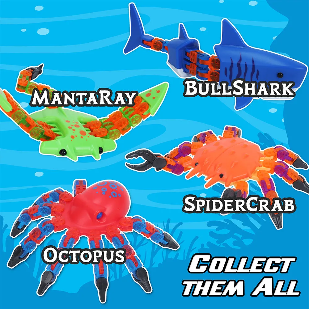 Klixx Creaturez 2 Pack - Manta Ray   Octopus