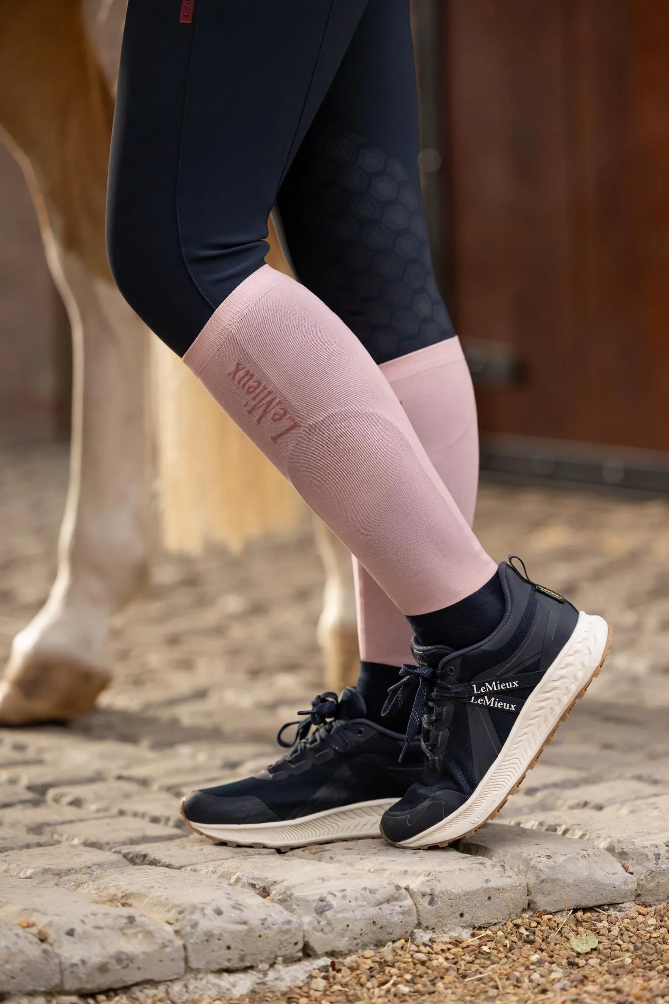 LeMieux Competition Socks 2 pack Blossom