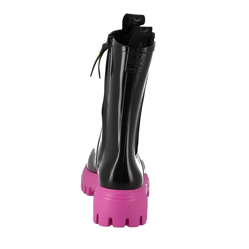 Lemon Jelly Grad Black/Pink Gum Boot