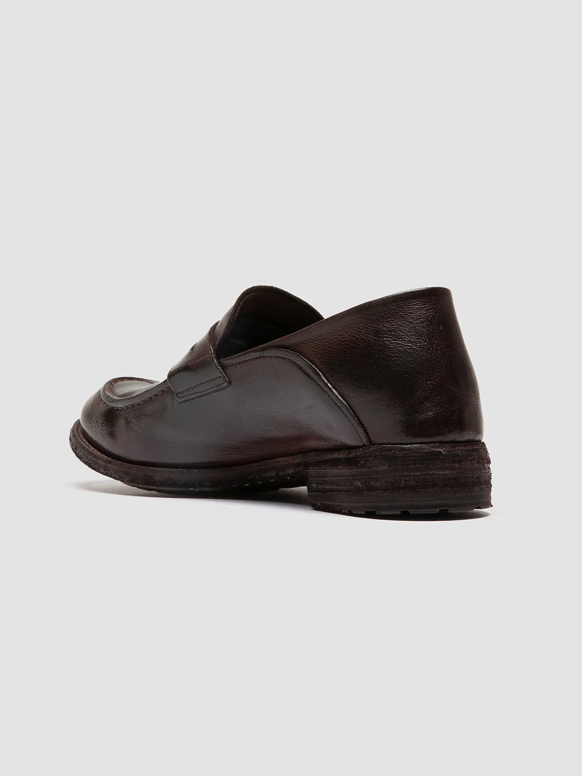 LEXIKON 140 - Brown Leather Penny Loafers
