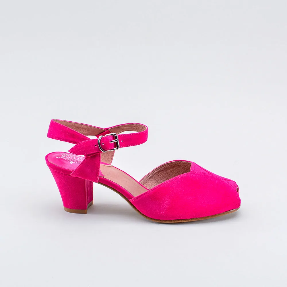 Lido Vintage Sandals (Hot Pink)