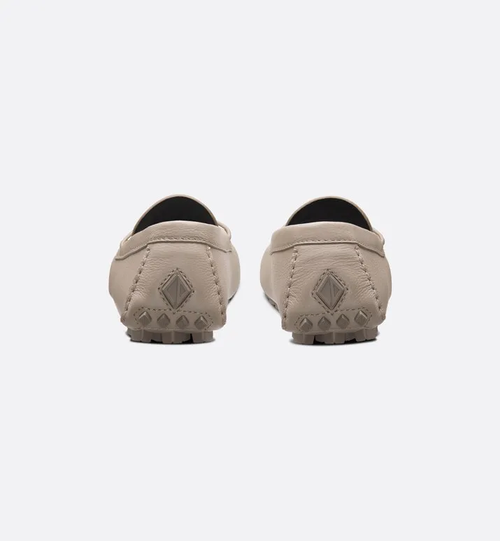 Loafer • Beige Grained Calfskin