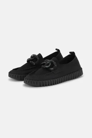 Loafers - Black Black