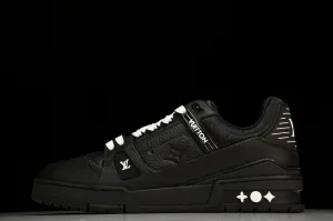 Louis Vuittоп Trainer Low 'Black Embossed'