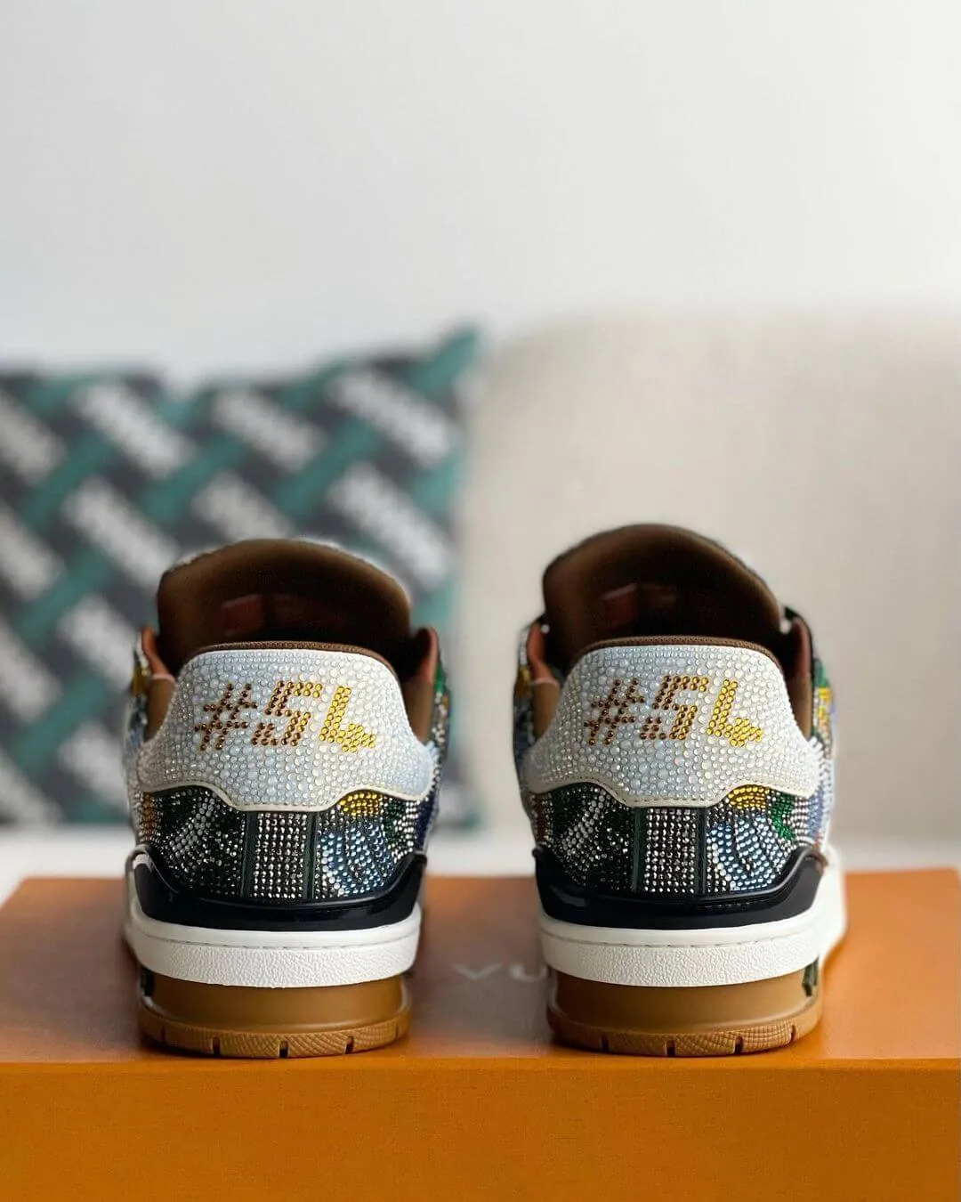 Louis Vuitton Custom Trainer sneakers