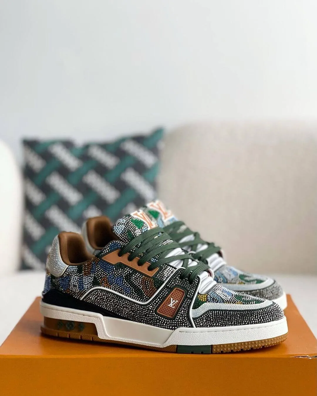 Louis Vuitton Custom Trainer sneakers