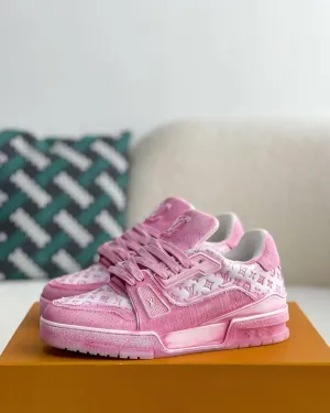 Louis Vuitton LV Pink Trainer Sneaker