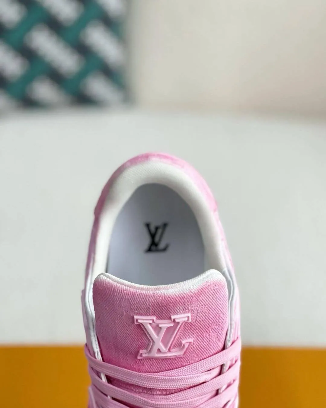 Louis Vuitton LV Pink Trainer Sneaker