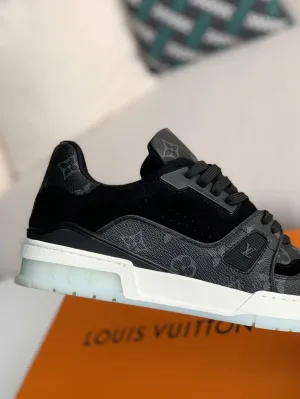 Louis Vuitton Trainer Black Monogram