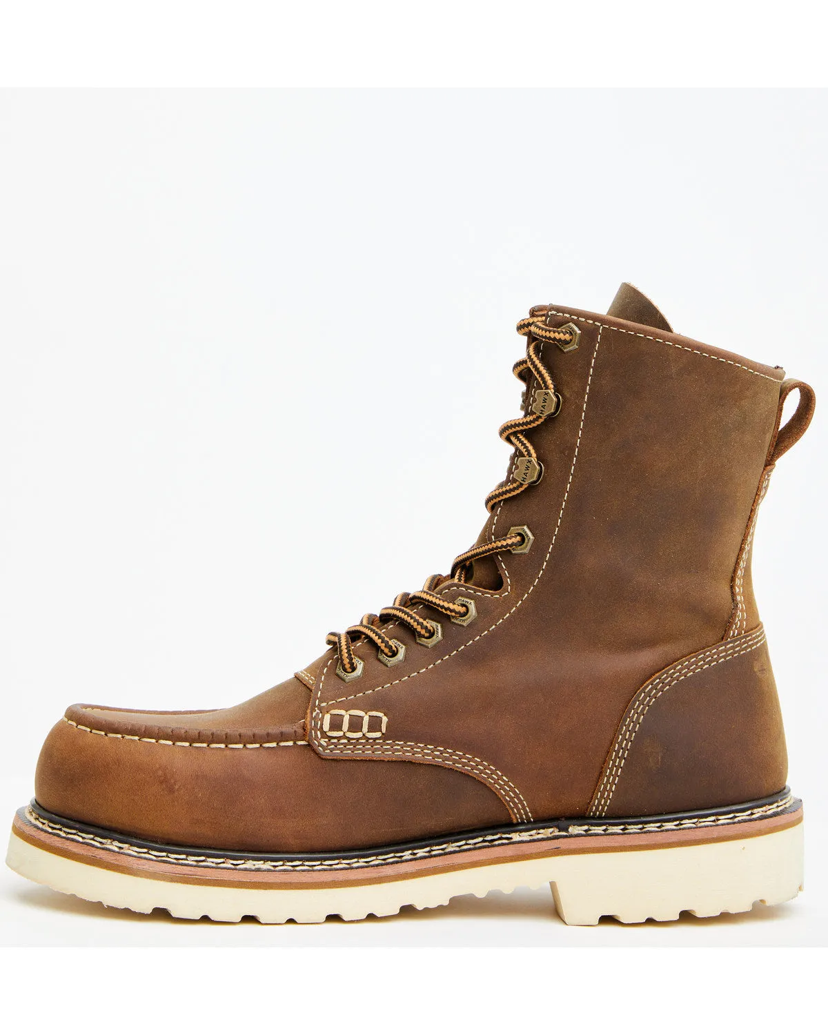 Men's 8" Made in the USA Redesigned Work Boots - Composite Toe