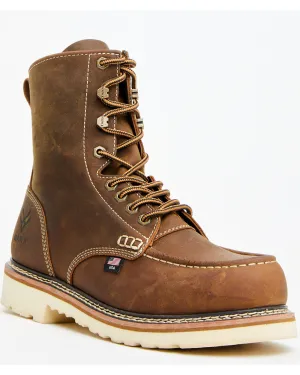 Men's 8" Made in the USA Redesigned Work Boots - Composite Toe