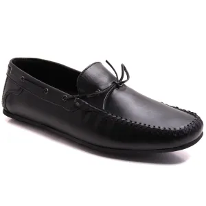 Mens ‘Derak’ Leather Loafers Shoes
