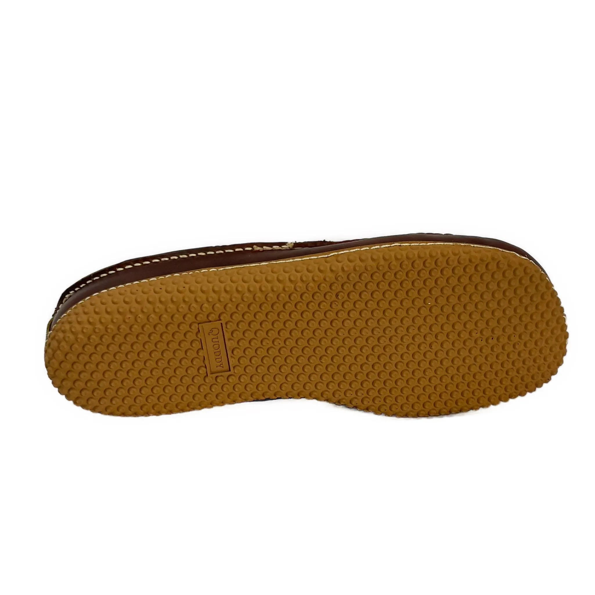 Men's Horween Meridian - EXERSOLE® by Quoddy "Barefoot": Brown Leather